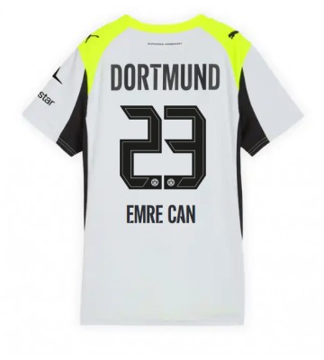 Borussia Dortmund Emre Can #23 Udebanetrøje Dame 2025-26 Kortærmet